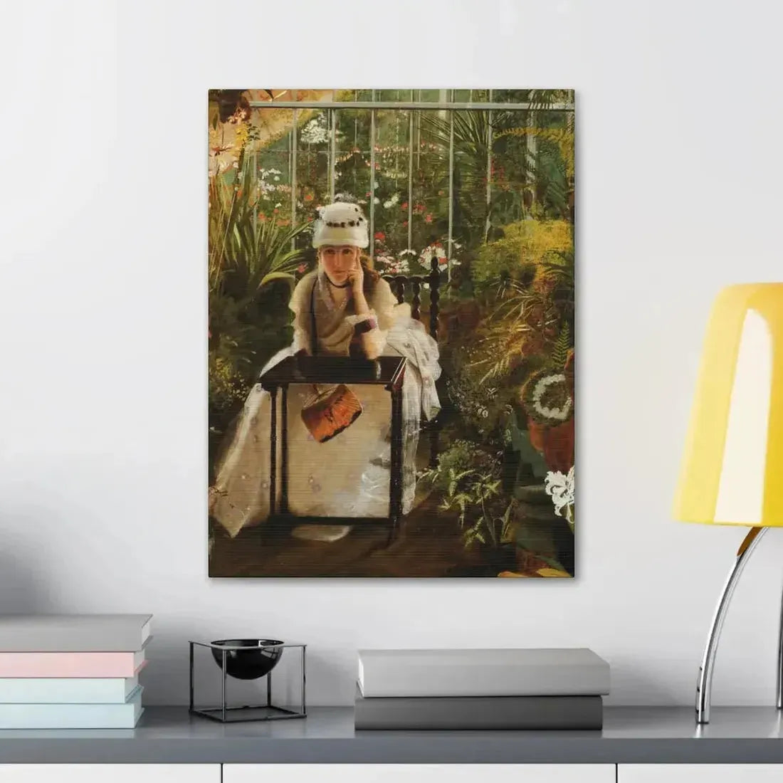 John Atkinson Grimshaw (1836-1893) Il Penseroso - Canvas Wall Art - The Sticker Space