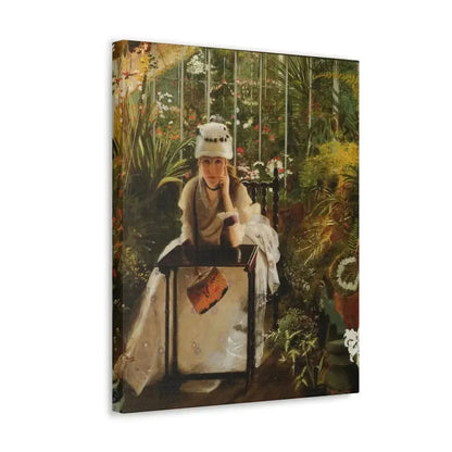 John Atkinson Grimshaw (1836-1893) Il Penseroso - Canvas Wall Art - The Sticker Space