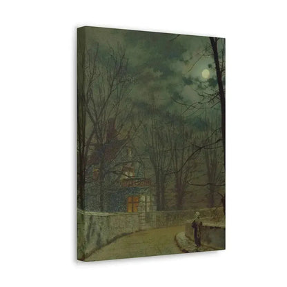 John Atkinson Grimshaw (1836-1893) Lea Hurst, Kent - Canvas Wall Art - The Sticker Space