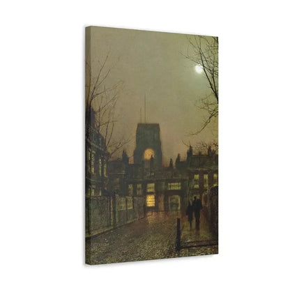 John Atkinson Grimshaw (1836-1893) Old Chelsea - 1 - Canvas Wall Art - The Sticker Space