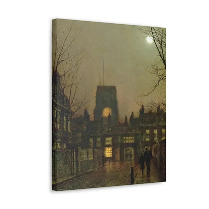 John Atkinson Grimshaw (1836-1893) Old Chelsea - 1 - Canvas Wall Art - The Sticker Space