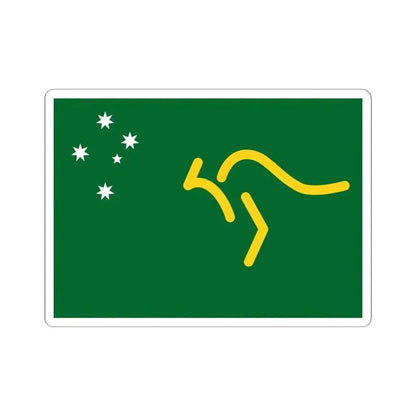 John Bartholomews Proposal 1992 Australian Flag Proposal (Australia) STICKER Vinyl Kiss-Cut Decal 6 Inch White - The Sticker Space