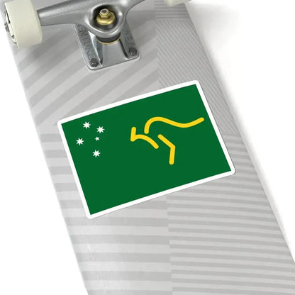 John Bartholomews Proposal 1992 Australian Flag Proposal (Australia) STICKER Vinyl Kiss-Cut Decal - The Sticker Space