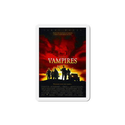 John Carpenters Vampires 1998 Movie Poster Die-Cut Magnet-4" x 4"-The Sticker Space