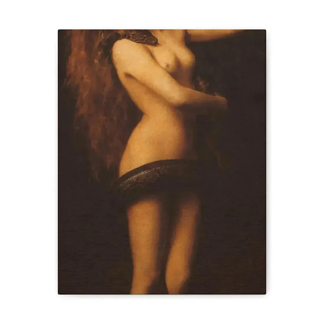 John Collier (1850-1934) Lilith - 1887 - Canvas Wall Art - The Sticker Space