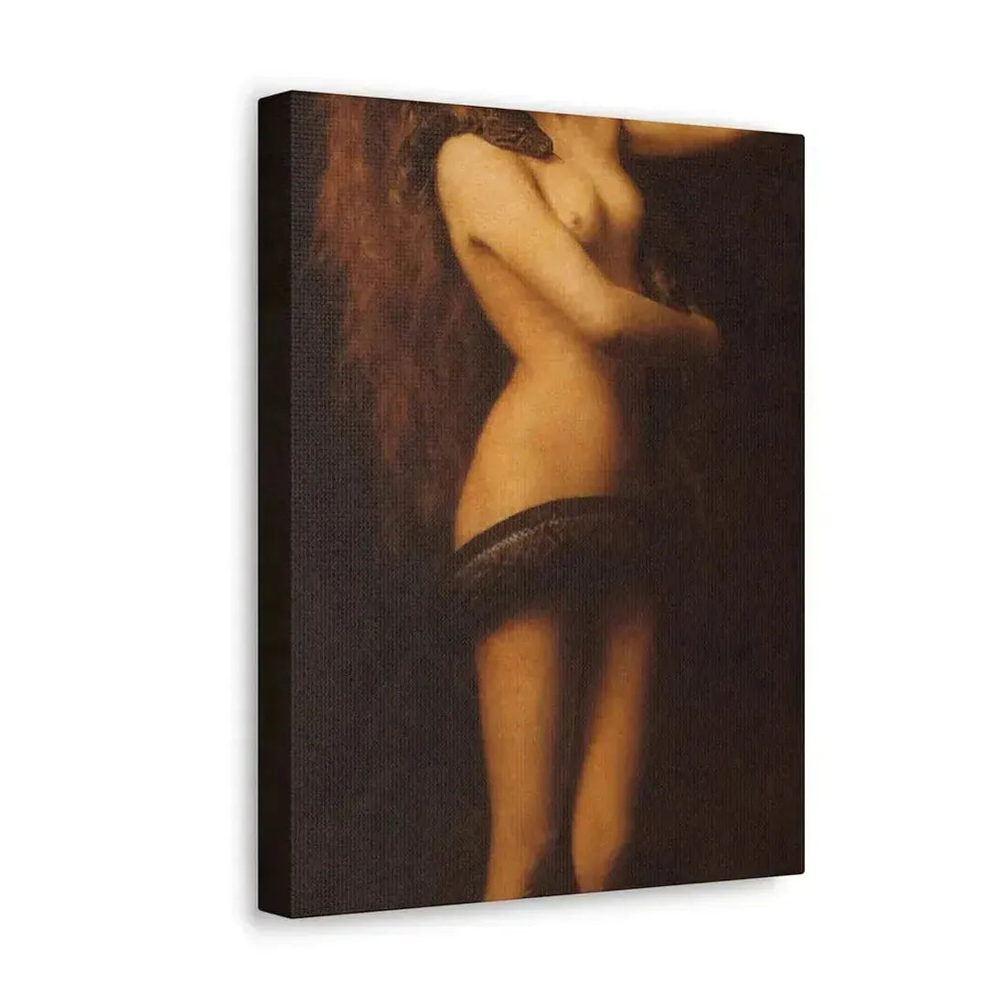 John Collier (1850-1934) Lilith - 1887 - Canvas Wall Art - The Sticker Space