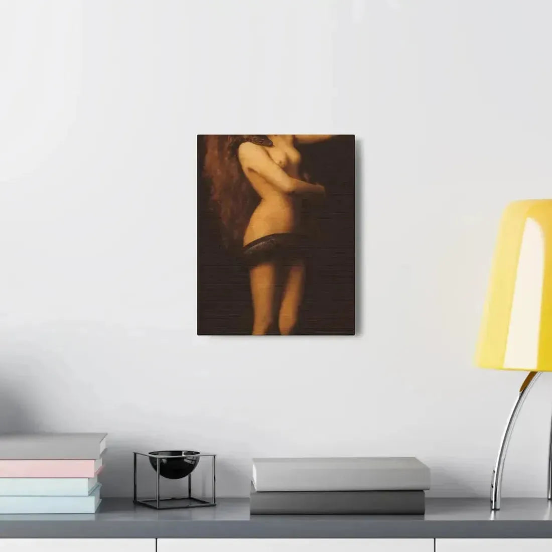 John Collier (1850-1934) Lilith - 1887 - Canvas Wall Art - The Sticker Space