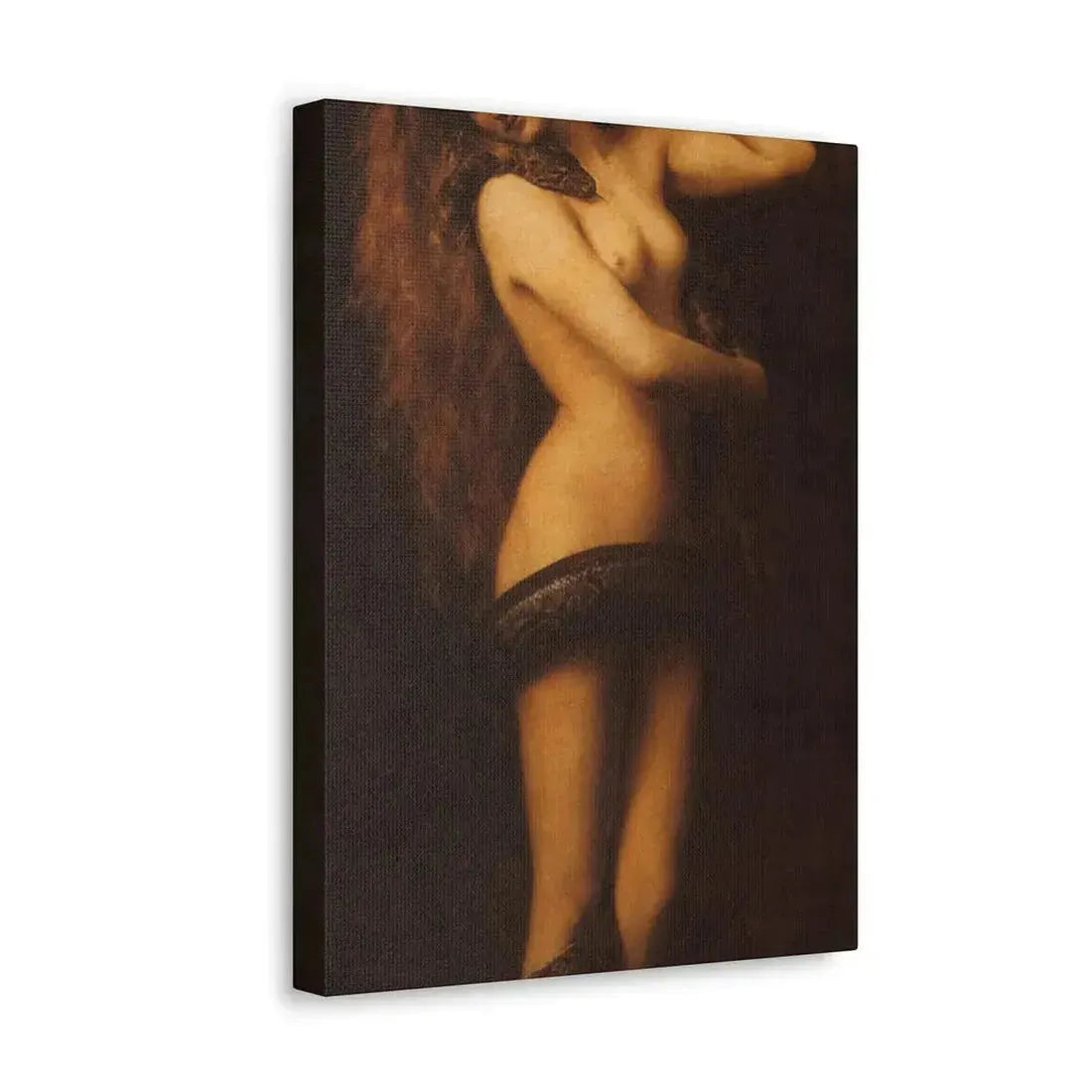 John Collier (1850-1934) Lilith - 1887 - Canvas Wall Art - The Sticker Space