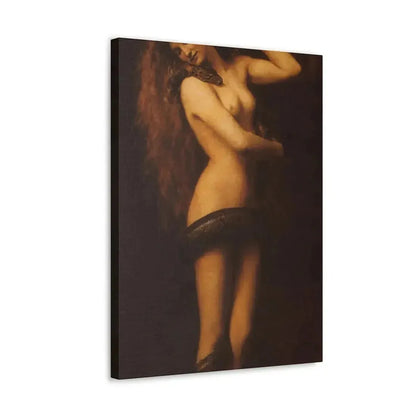 John Collier (1850-1934) Lilith - 1887 - Canvas Wall Art - The Sticker Space