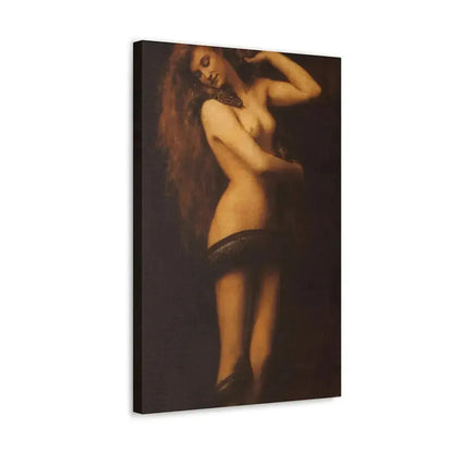 John Collier (1850-1934) Lilith - 1887 - Canvas Wall Art - The Sticker Space