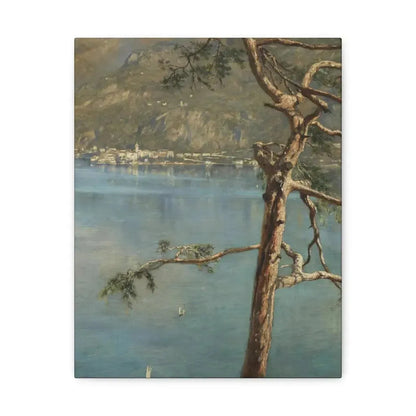 John Collier (1850-1934) Spring at Cadenabbia - Canvas Wall Art 11″ x 14″ 1.25" - The Sticker Space
