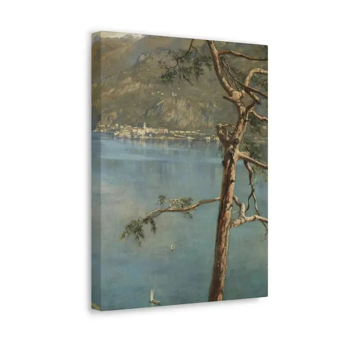 John Collier (1850-1934) Spring at Cadenabbia - Canvas Wall Art - The Sticker Space