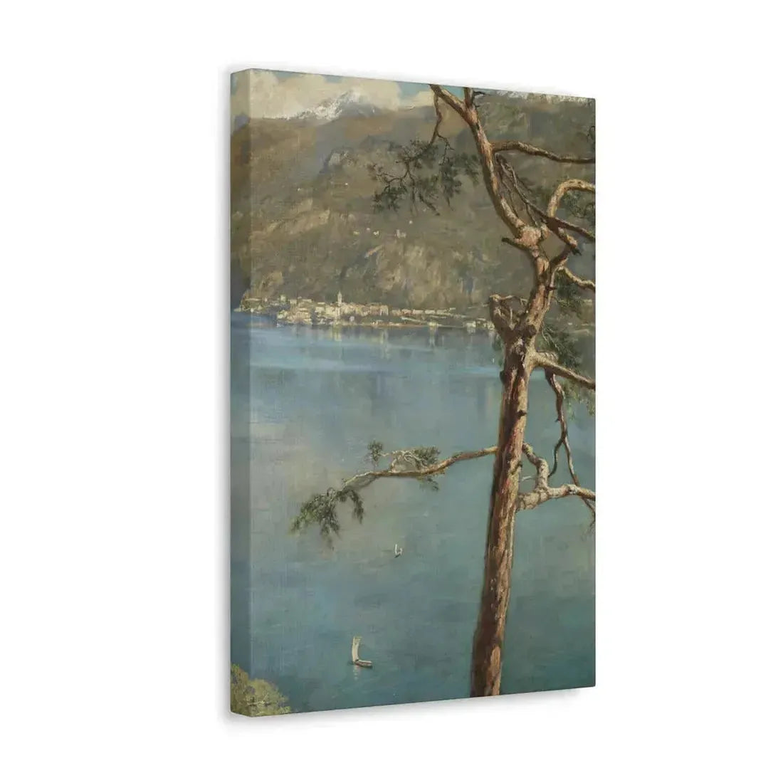 John Collier (1850-1934) Spring at Cadenabbia - Canvas Wall Art - The Sticker Space