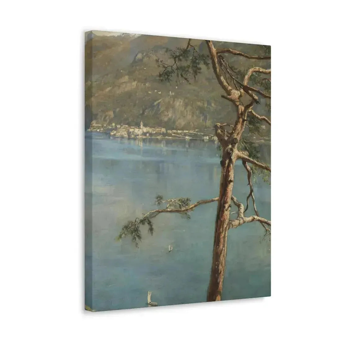 John Collier (1850-1934) Spring at Cadenabbia - Canvas Wall Art - The Sticker Space