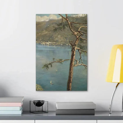 John Collier (1850-1934) Spring at Cadenabbia - Canvas Wall Art - The Sticker Space