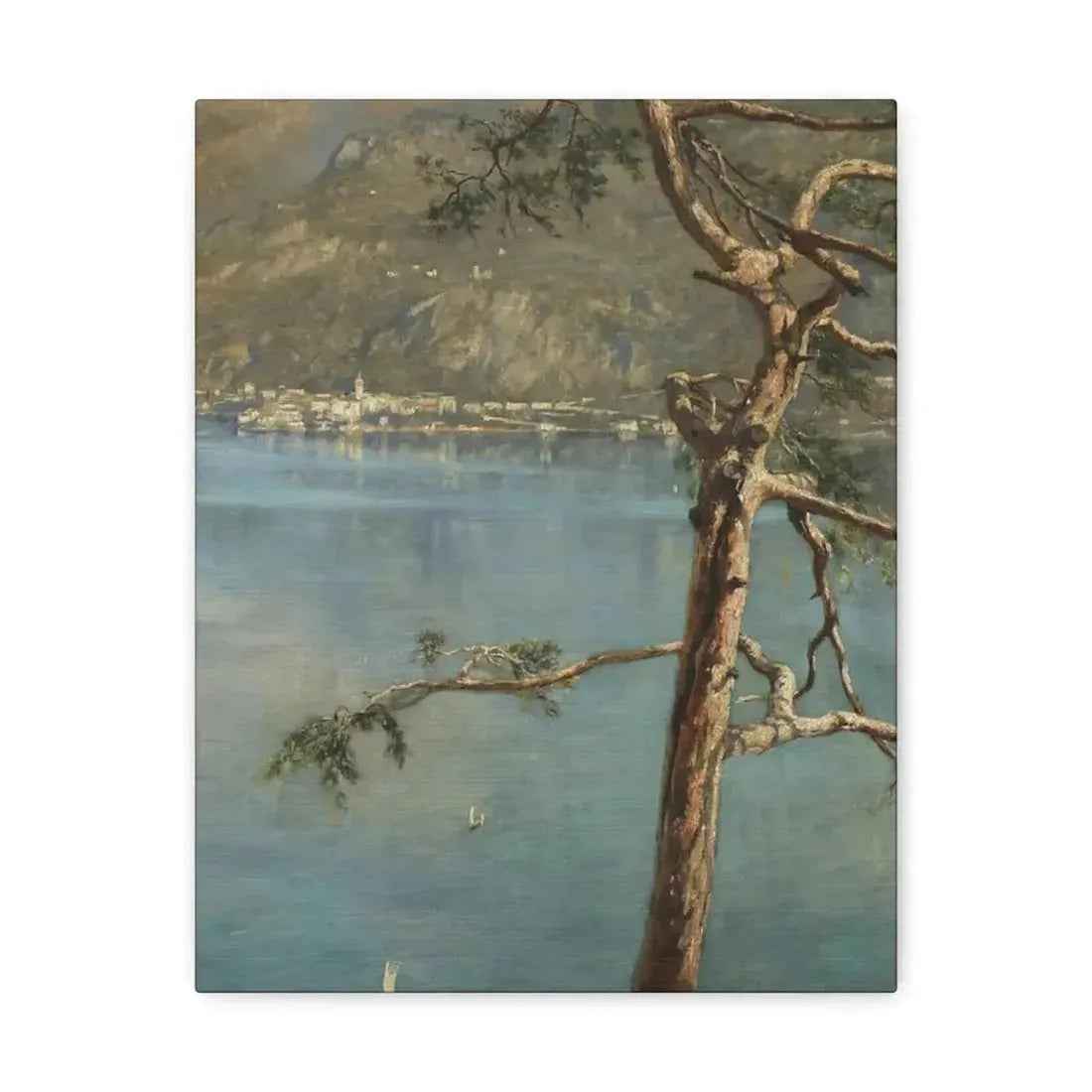 John Collier (1850-1934) Spring at Cadenabbia - Canvas Wall Art - The Sticker Space