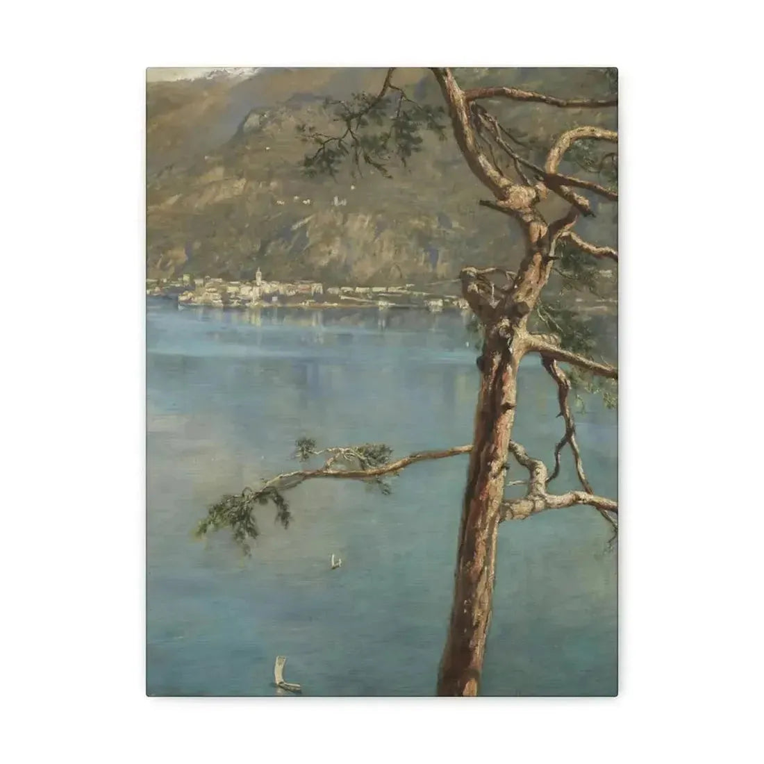 John Collier (1850-1934) Spring at Cadenabbia - Canvas Wall Art - The Sticker Space