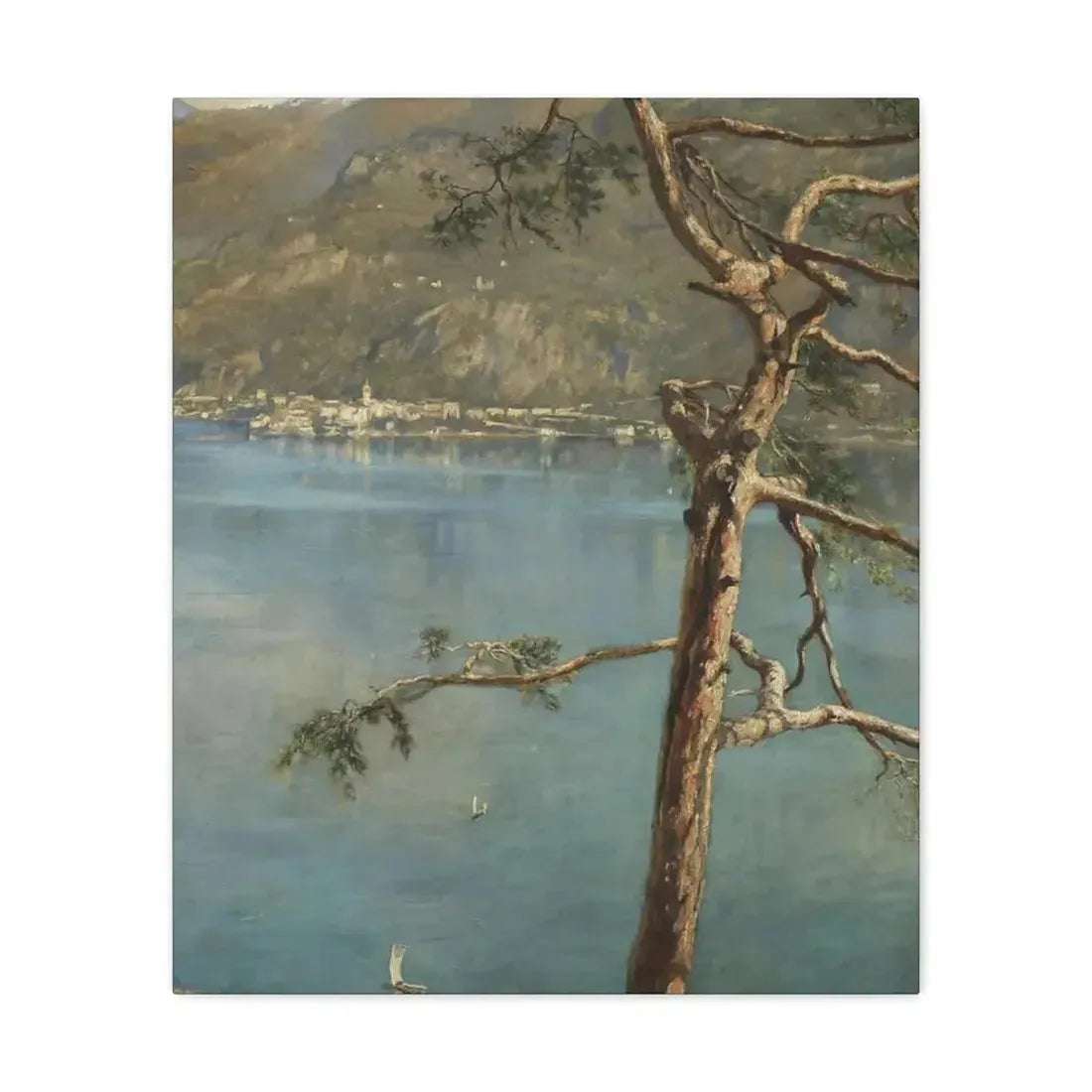 John Collier (1850-1934) Spring at Cadenabbia - Canvas Wall Art - The Sticker Space