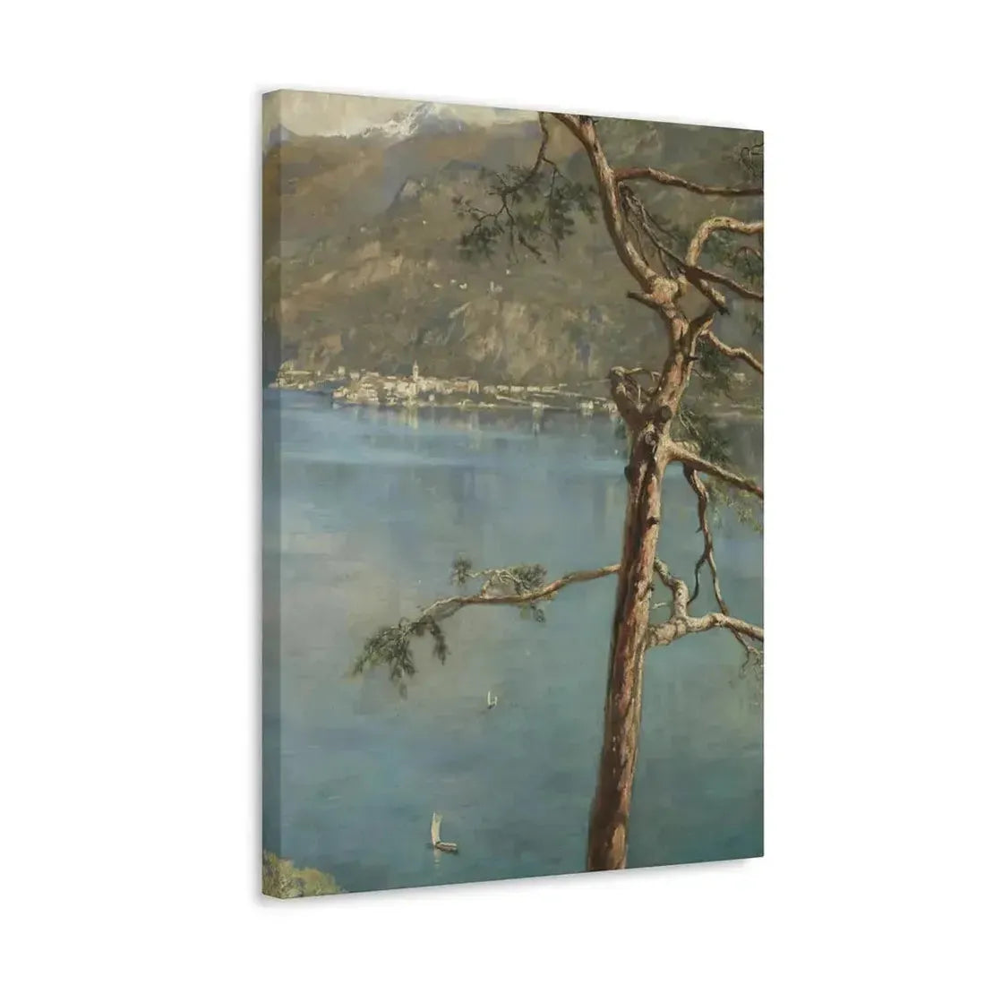 John Collier (1850-1934) Spring at Cadenabbia - Canvas Wall Art - The Sticker Space