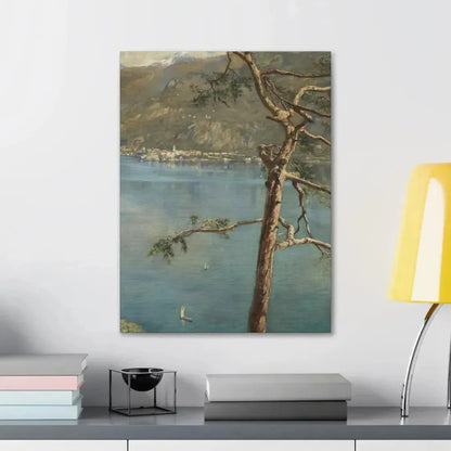 John Collier (1850-1934) Spring at Cadenabbia - Canvas Wall Art - The Sticker Space