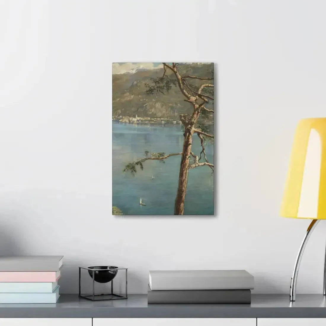 John Collier (1850-1934) Spring at Cadenabbia - Canvas Wall Art - The Sticker Space