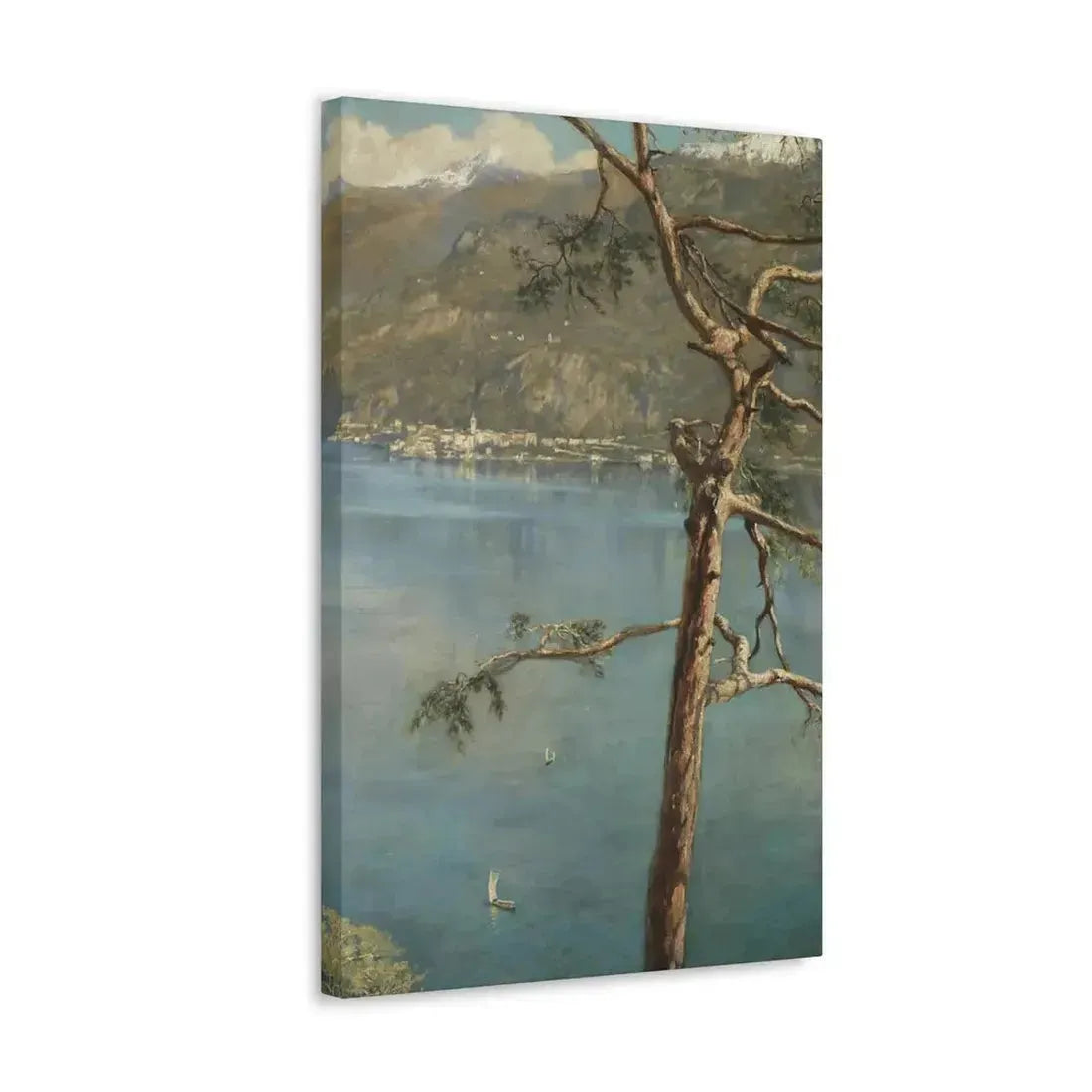 John Collier (1850-1934) Spring at Cadenabbia - Canvas Wall Art - The Sticker Space