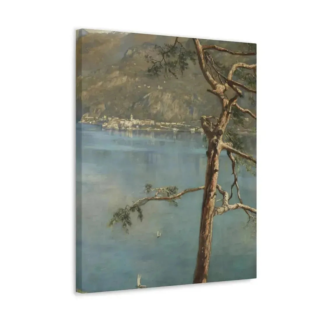 John Collier (1850-1934) Spring at Cadenabbia - Canvas Wall Art - The Sticker Space