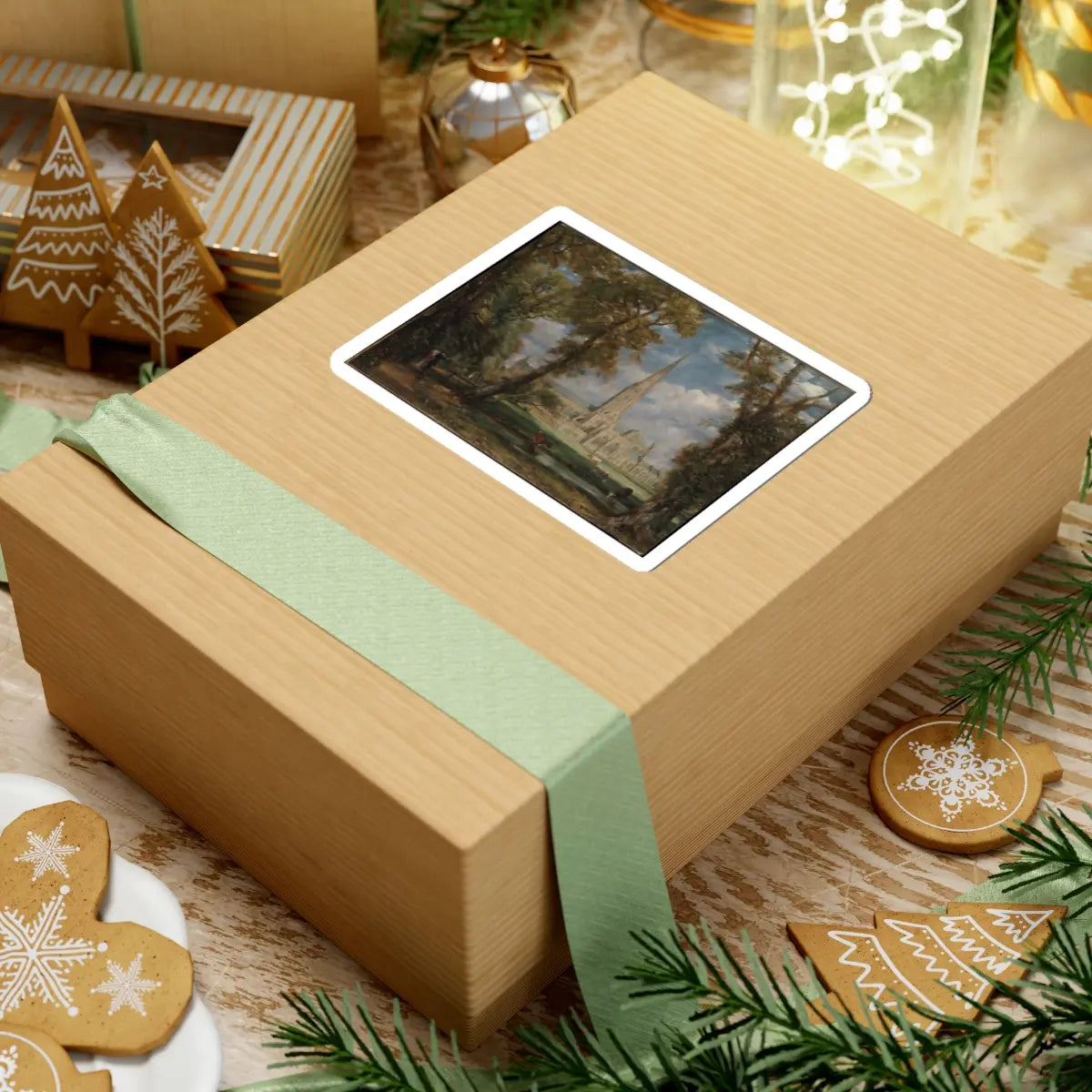 SKU:TSS-STICK-JHNCNS-4X4-2 Sizes:4" × 4" Types:White