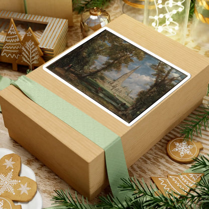 SKU:TSS-STICK-JHNCNS-6X6-2 Sizes:6" × 6" Types:White