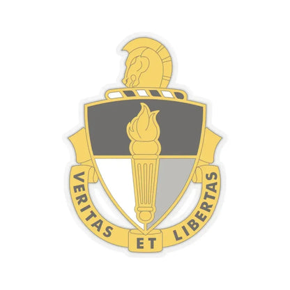 John F. Kennedy Special Warfare Center (U.S. Army) STICKER Vinyl Kiss-Cut Decal 4 Inch Transparent - The Sticker Space