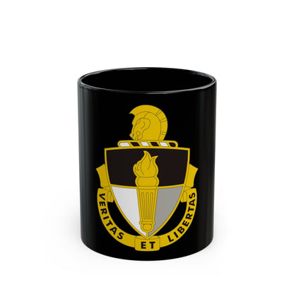 John F. Kennedy Special Warfare Center (U.S. Army) Black Coffee Mug-11oz-The Sticker Space