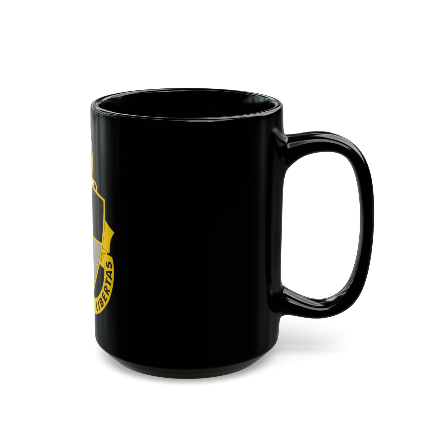 John F. Kennedy Special Warfare Center (U.S. Army) Black Coffee Mug-The Sticker Space