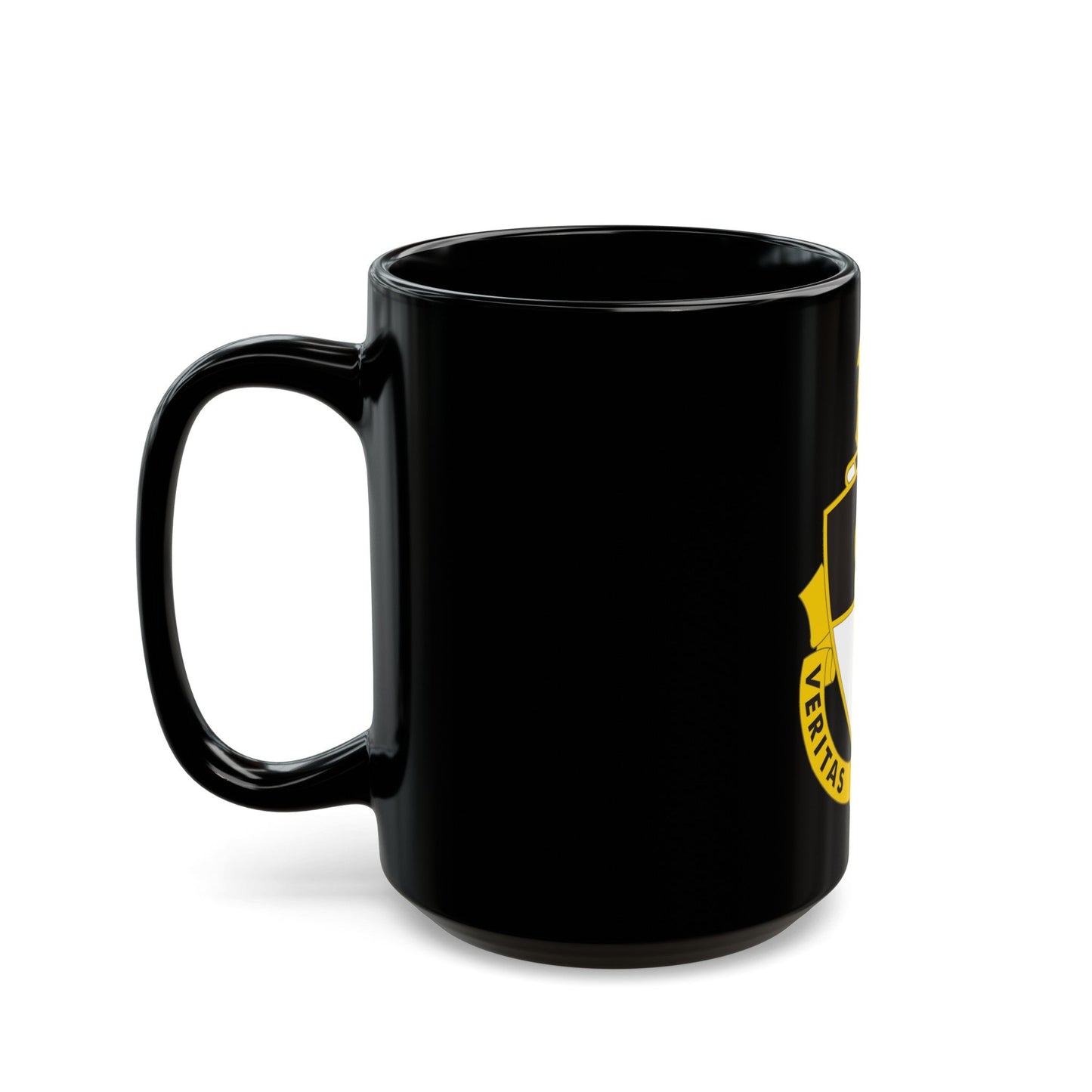 John F. Kennedy Special Warfare Center (U.S. Army) Black Coffee Mug-The Sticker Space