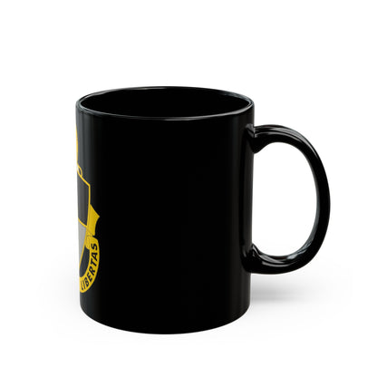 John F. Kennedy Special Warfare Center (U.S. Army) Black Coffee Mug-The Sticker Space