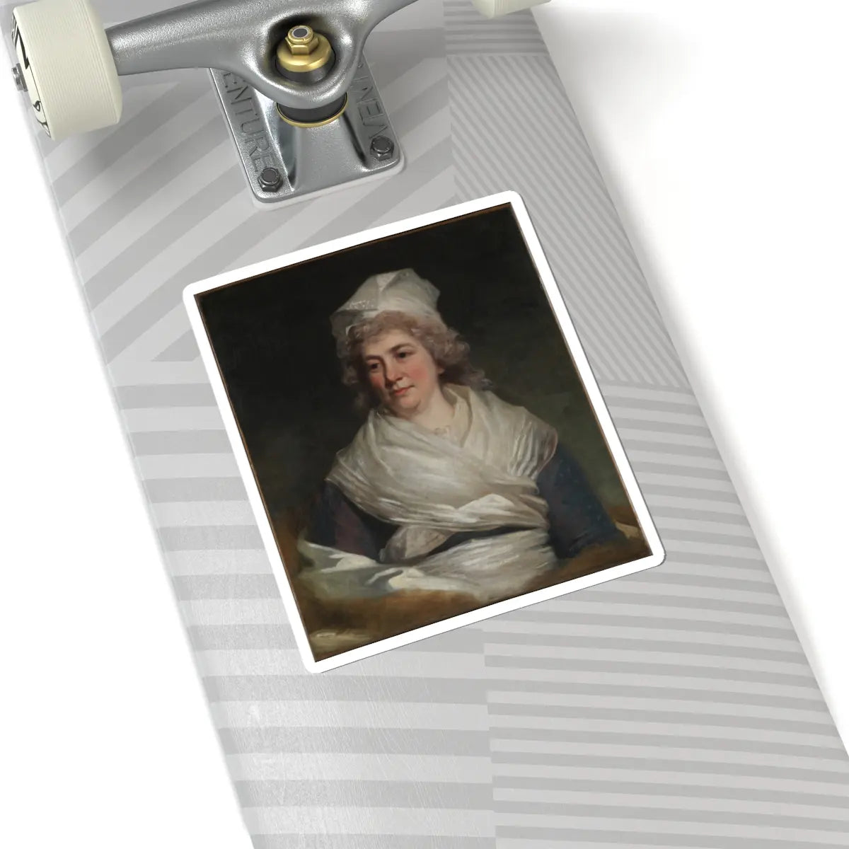 SKU:TSS-STICK-JHNHPP-6X6-4 Sizes:6" × 6" Types:White