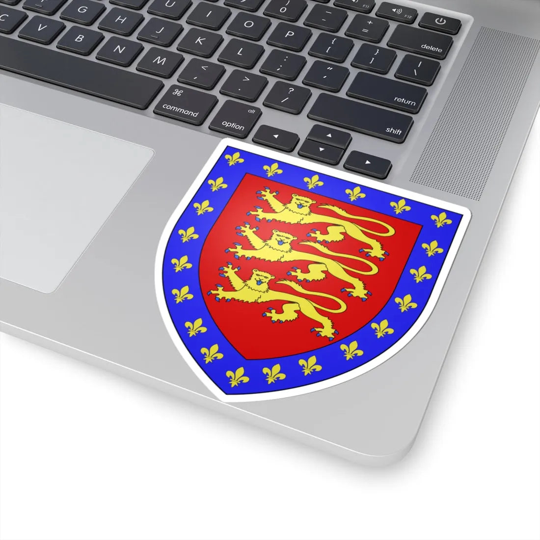 John of Eltham Arms (England) (Coat of Arms) STICKER Vinyl Kiss-Cut Decal - The Sticker Space