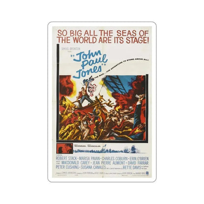John Paul Jones 1959 Movie Poster STICKER Vinyl Die-Cut Decal 6 Inch - The Sticker Space