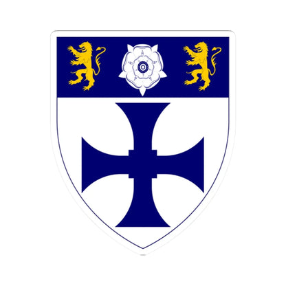 John Snow College Durham (England) (Coat of Arms) STICKER Vinyl Kiss-Cut Decal 2 Inch White - The Sticker Space