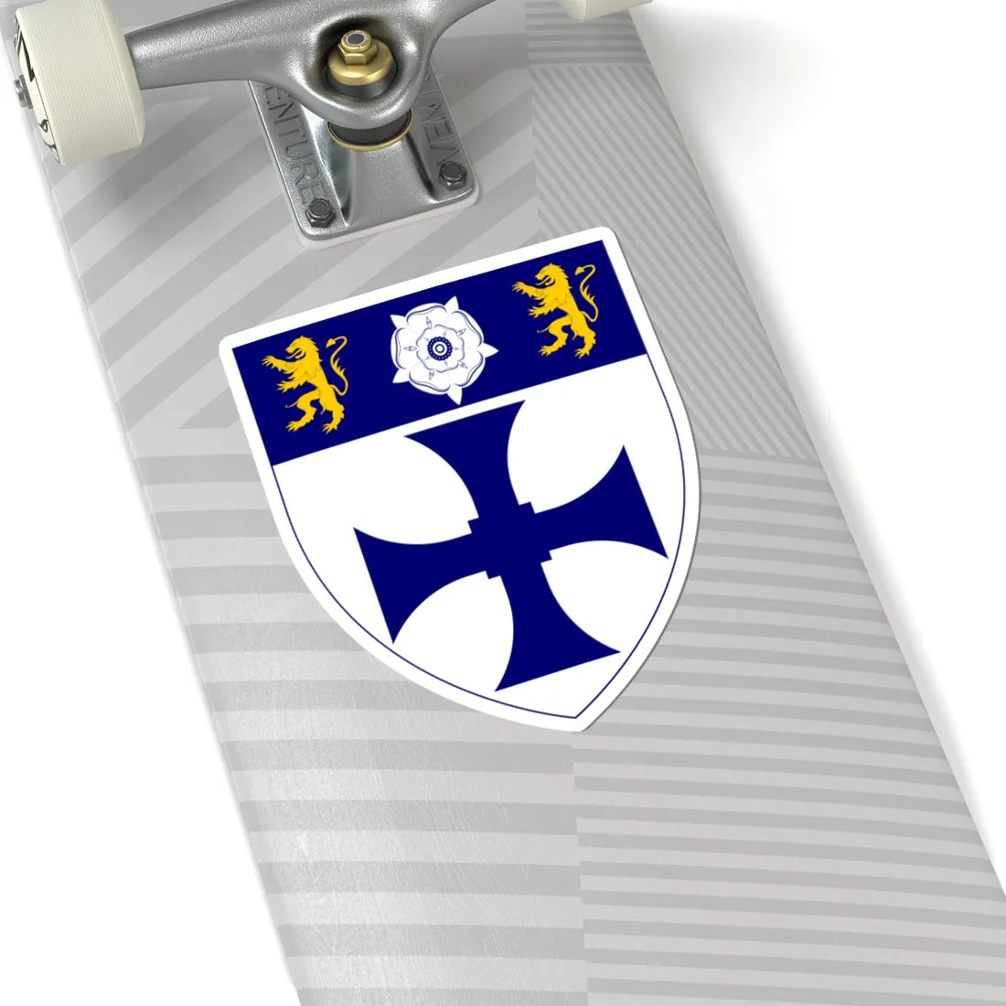 John Snow College Durham (England) (Coat of Arms) STICKER Vinyl Kiss-Cut Decal - The Sticker Space