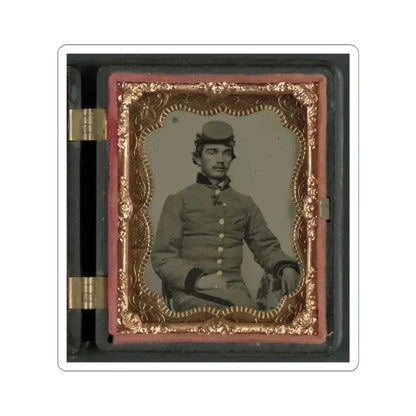 John W. Anthony of Company B, 11Th Virginia Infantry Regiment, Southern Guards (U.S. Civil War) STICKER Vinyl Kiss-Cut Decal 6 Inch White - The Sticker Space