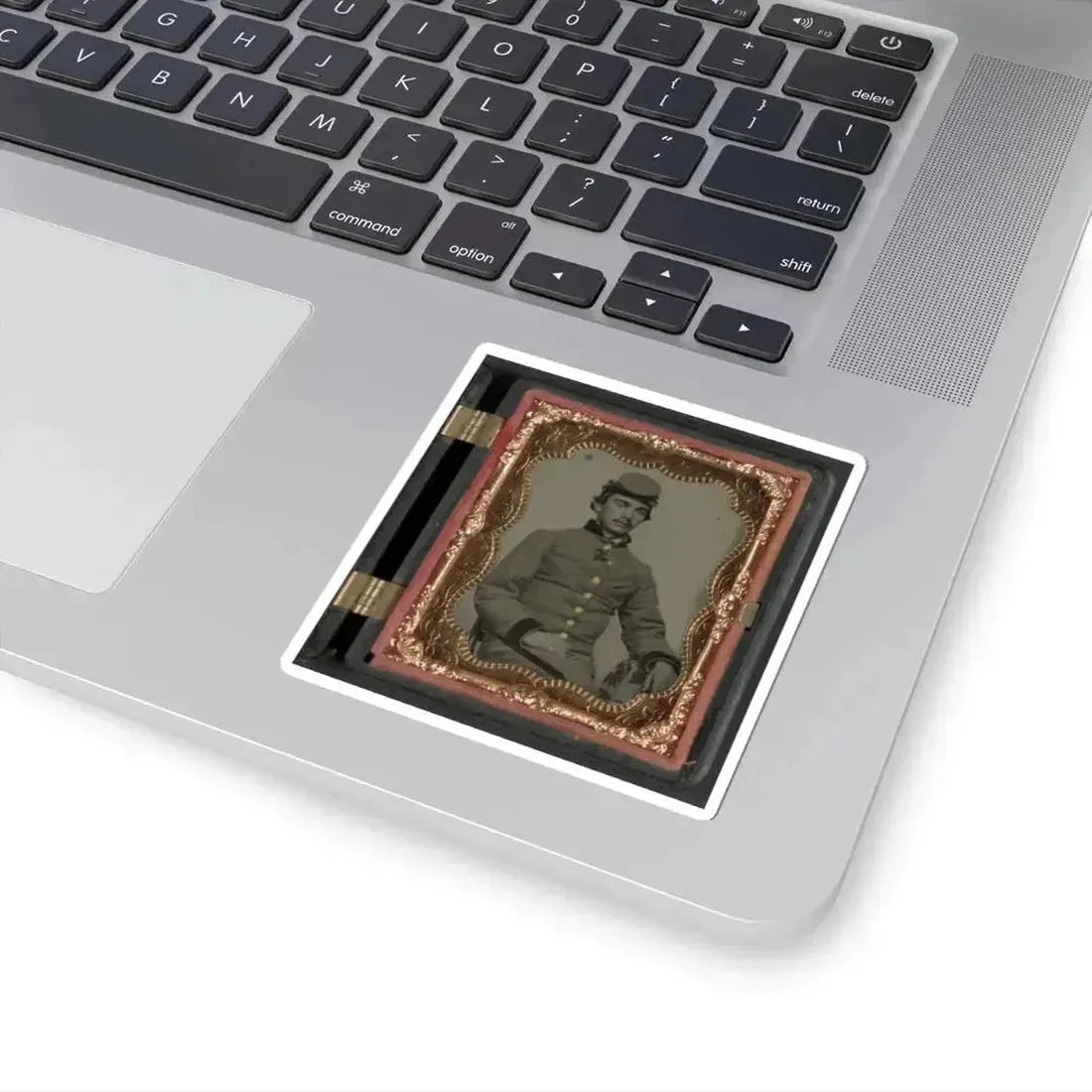 John W. Anthony of Company B, 11Th Virginia Infantry Regiment, Southern Guards (U.S. Civil War) STICKER Vinyl Kiss-Cut Decal - The Sticker Space