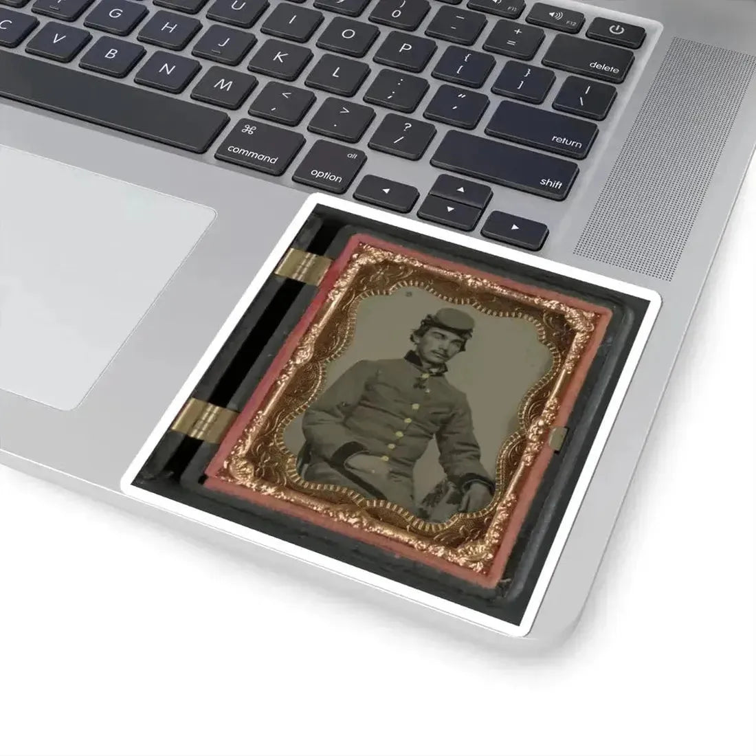 John W. Anthony of Company B, 11Th Virginia Infantry Regiment, Southern Guards (U.S. Civil War) STICKER Vinyl Kiss-Cut Decal - The Sticker Space