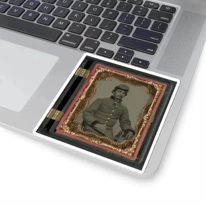 John W. Anthony of Company B, 11Th Virginia Infantry Regiment, Southern Guards (U.S. Civil War) STICKER Vinyl Kiss-Cut Decal - The Sticker Space