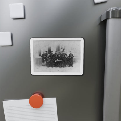 John W. Geary And Staff In Atlanta (U.S. Civil War) Refrigerator Magnet