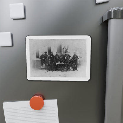 John W. Geary And Staff In Atlanta (U.S. Civil War) Refrigerator Magnet