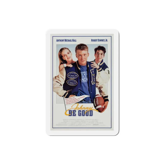 Johnny Be Good 1988 Movie Poster Refrigerator Magnet 2 Inch - The Sticker Space