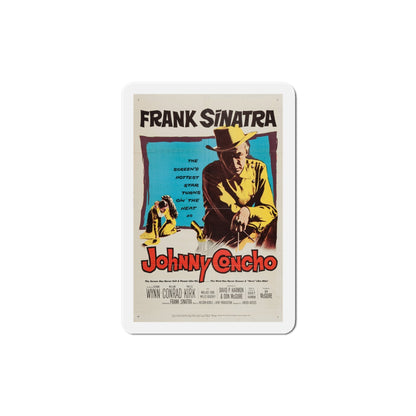 Johnny Concho 1956 Movie Poster Die-Cut Magnet-5 Inch-The Sticker Space