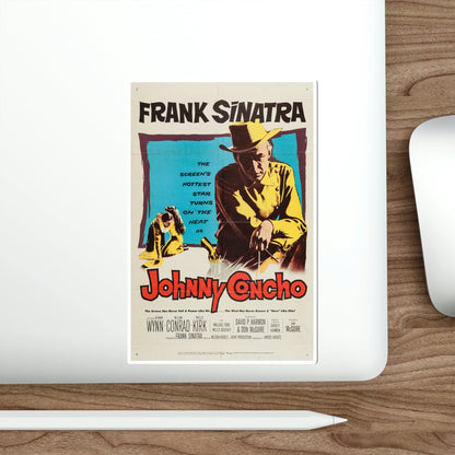 Johnny Concho 1956 Movie Poster STICKER Vinyl Die-Cut Decal-The Sticker Space