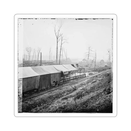 Johnsonville, Tenn. Federal Army Depot (U.S. Civil War) STICKER Vinyl Kiss-Cut Decal 2 Inch White - The Sticker Space