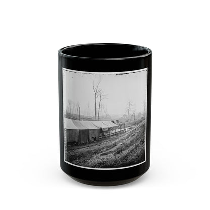 Johnsonville, Tenn. Federal Army Depot (U.S. Civil War) Black Coffee Mug-15oz-The Sticker Space